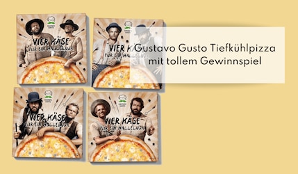 Gustavo Gusto handgemachte Tiefkühlpizza