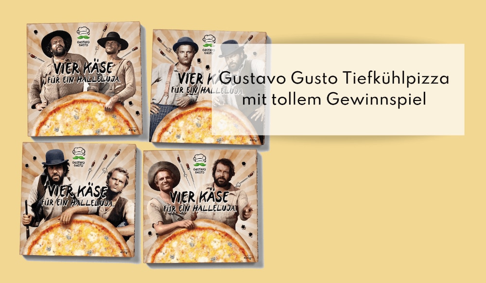 Gustavo Gusto handgemachte Tiefkühlpizza