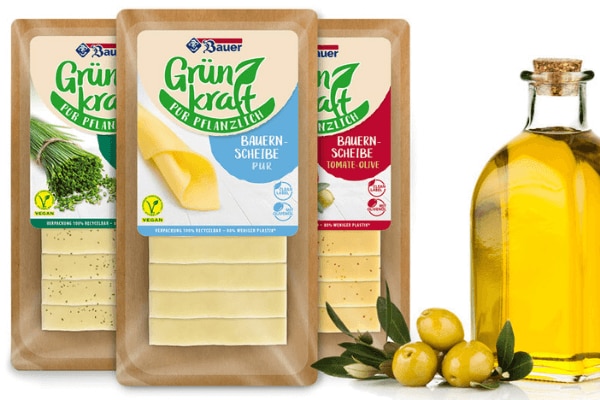 Bauer Grün Kraft pflanzlicher Käse