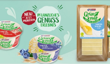 Bauer Grün Kraft: Das neue vegane Sortiment von Bauer