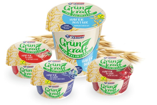 Bauer Grün Kraft pflanzlicher Joghurt