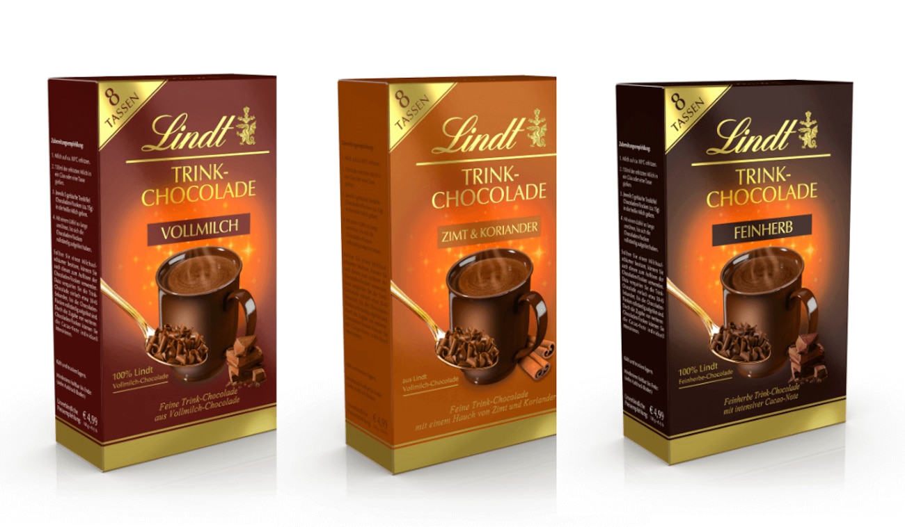 Lindt Trink-Chocolade: Der Lindt Genuss für die Tasse