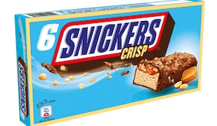 Snickers Crisp Eis: Neu im Kühlregal
