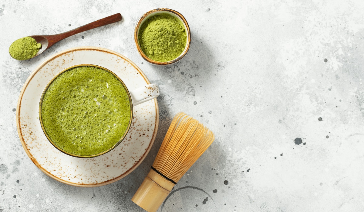 Kaffee-Alternative Matcha