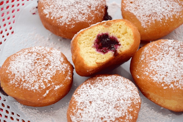 Leckere Marmeladen Krapfen