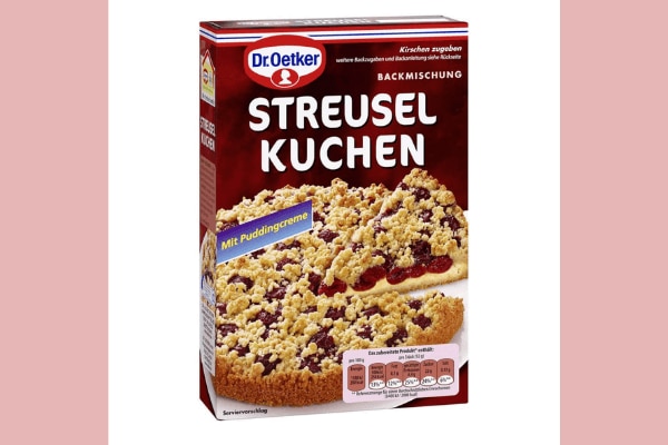 Dr. Oetker Streuselkuchen