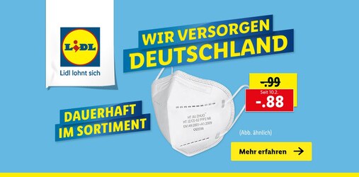 FFP2-Masken bei Lidl kaufen