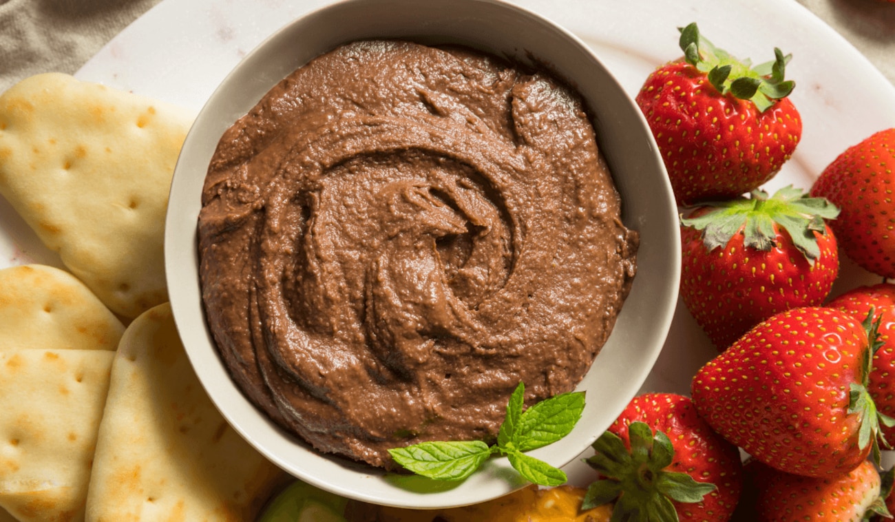 Schokoladen Hummus - Das gesunde und vegane Nutella-Rezept