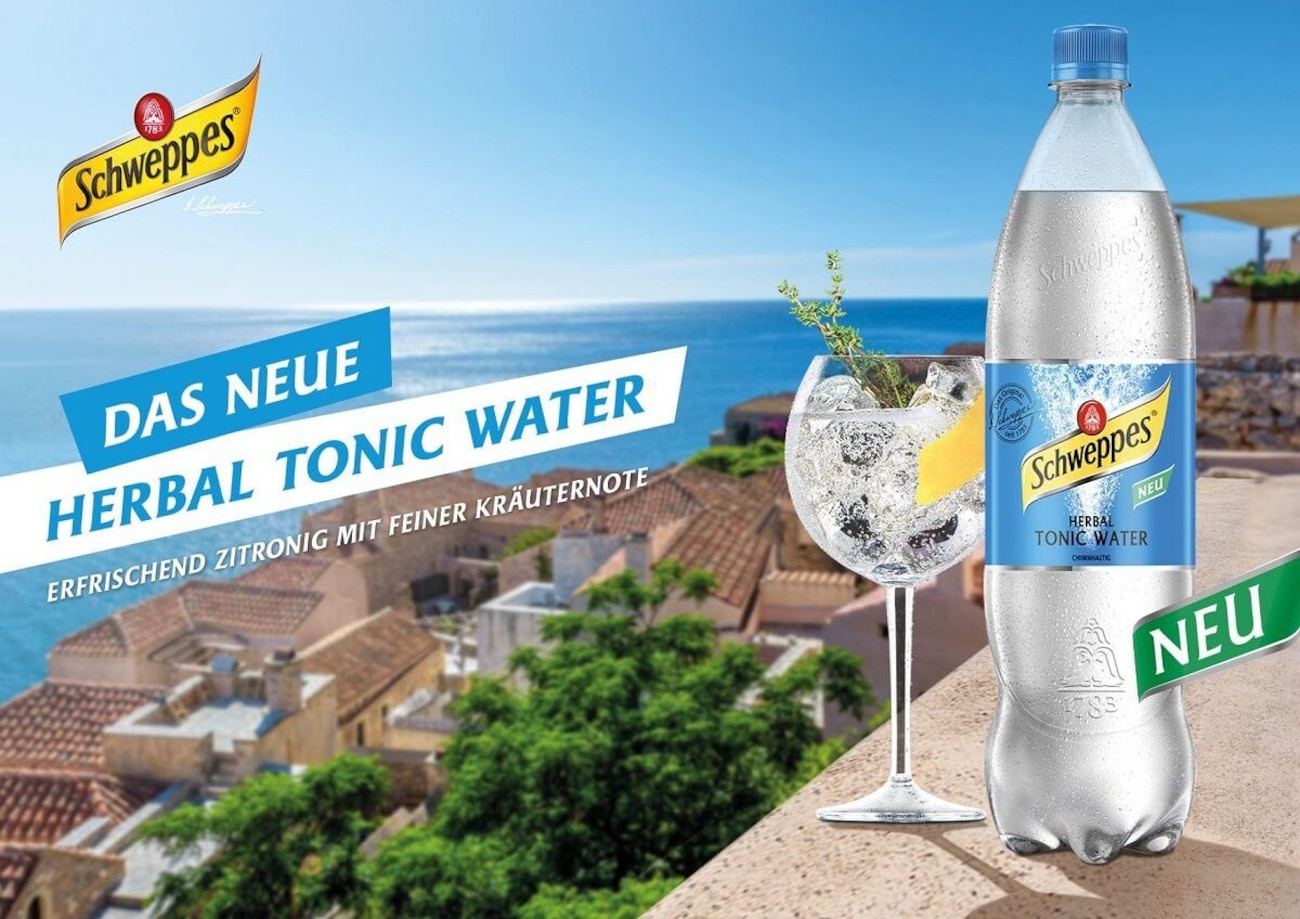 Schweppes Herbal Tonic Water: Die neue sommerliche Sorte