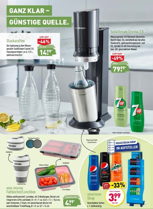 SodaStream Crystal 2.0 bei ALDI Nord im Angebot