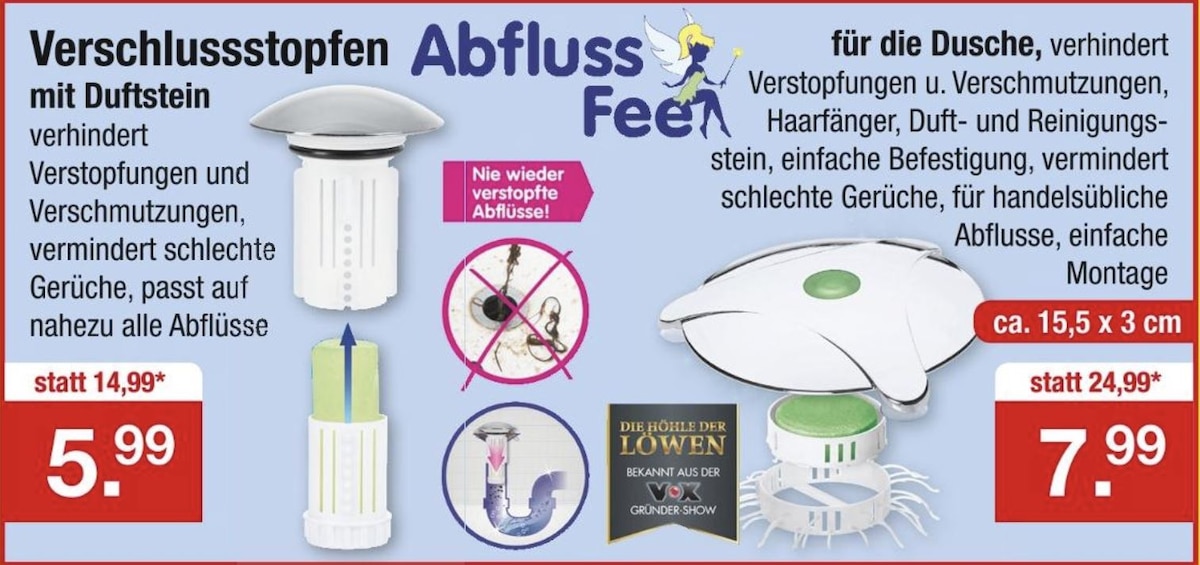 Abflussfee bei Zimmermann im Angebot