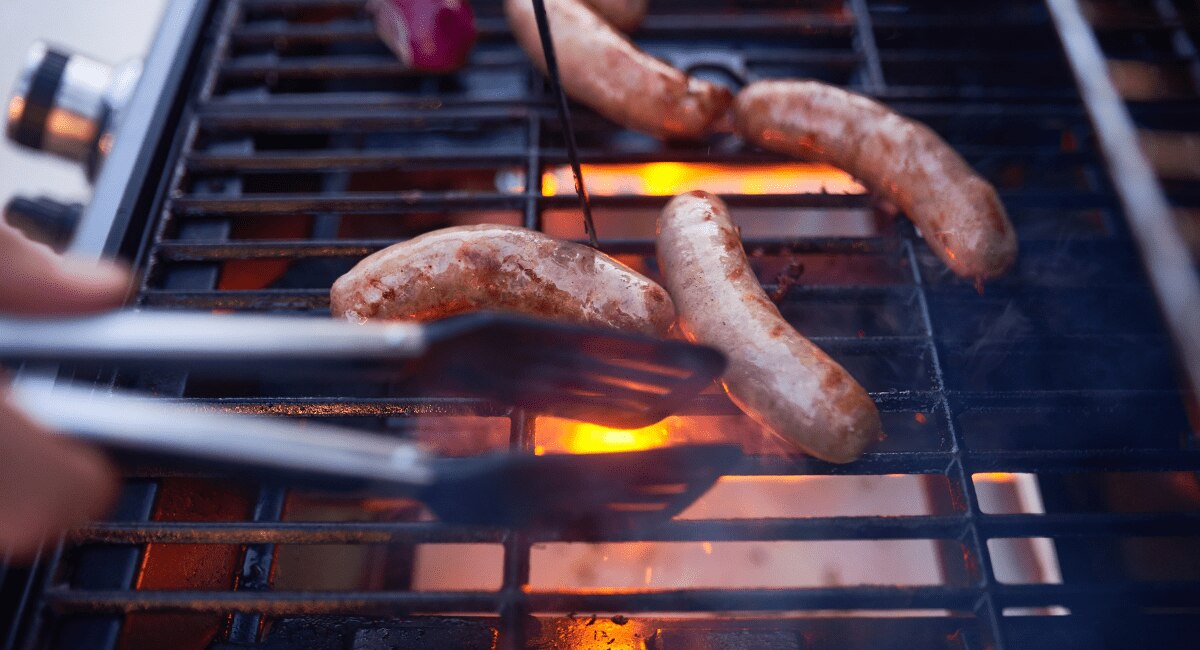 Bratwurst vom Grill