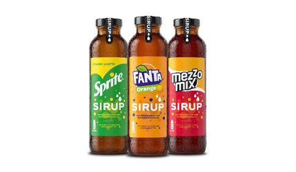 Fanta-,Sprite- und Mezzo-Mix-Sirup