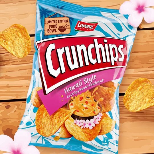 Crunchips Limited Edition Hawaii-Style