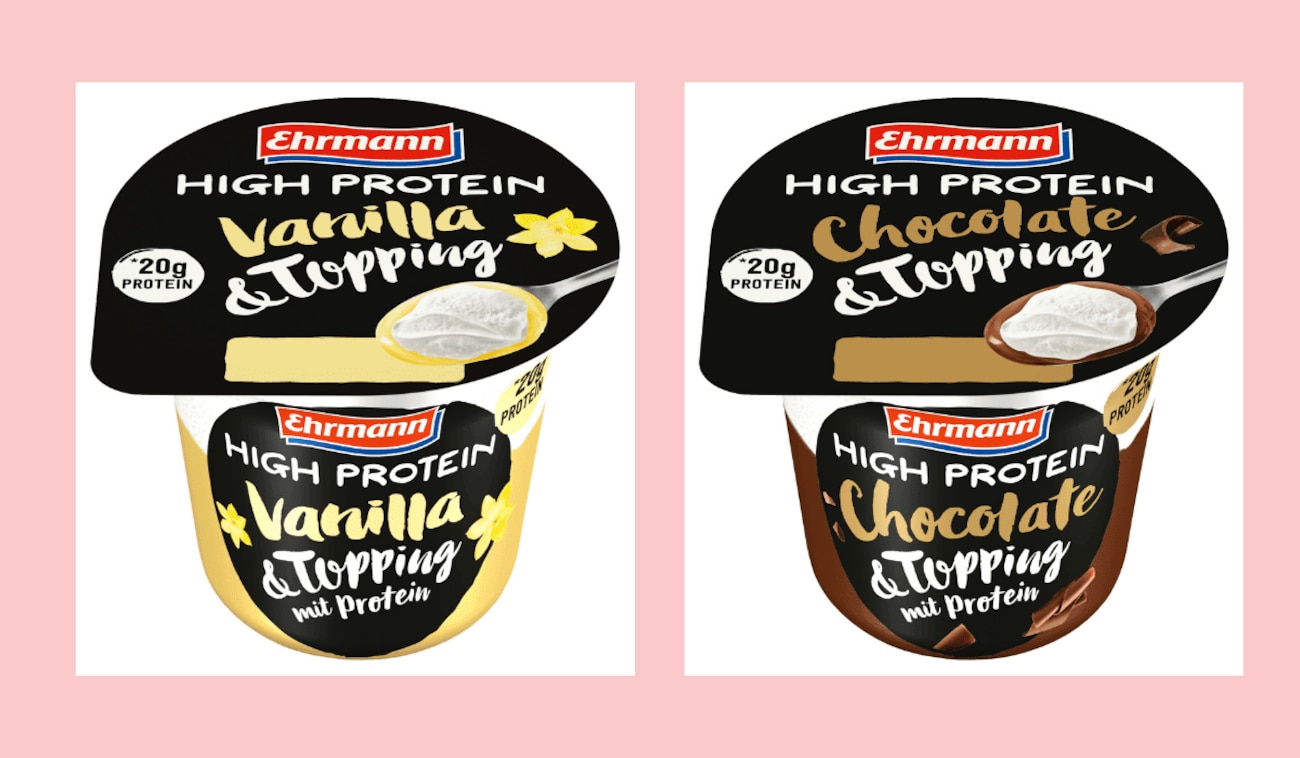 Ehrmann High Protein Pudding & Topping