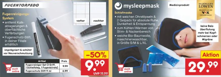 mysleepmask bei Netto im Angebot