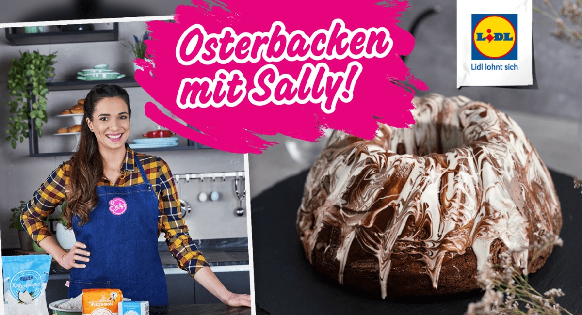 Osterbacken mit Sally mit Kugelhupf