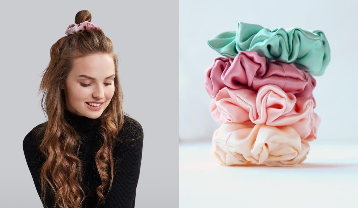 Scrunchies 90er Frisur