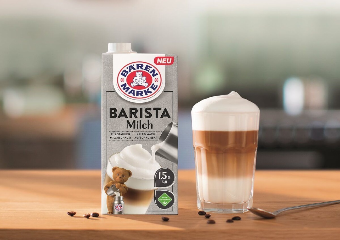 Bärenmarke Barista - Milch zum Aufschäumen ab sofort erhältlich