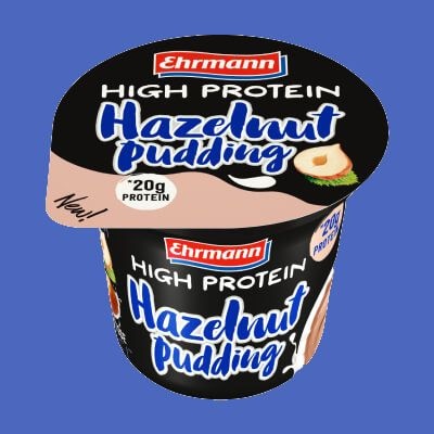Ehrmann High Protein Haselnuss Pudding