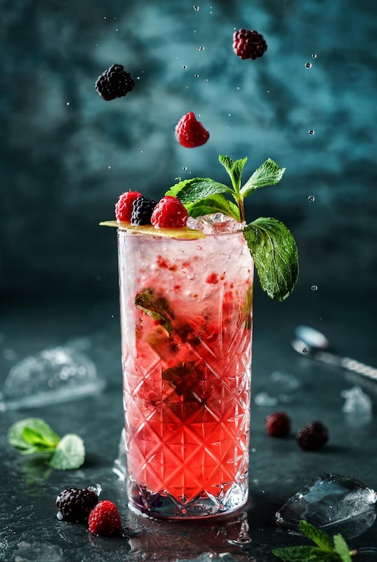 Himbeer Mojito Rezept