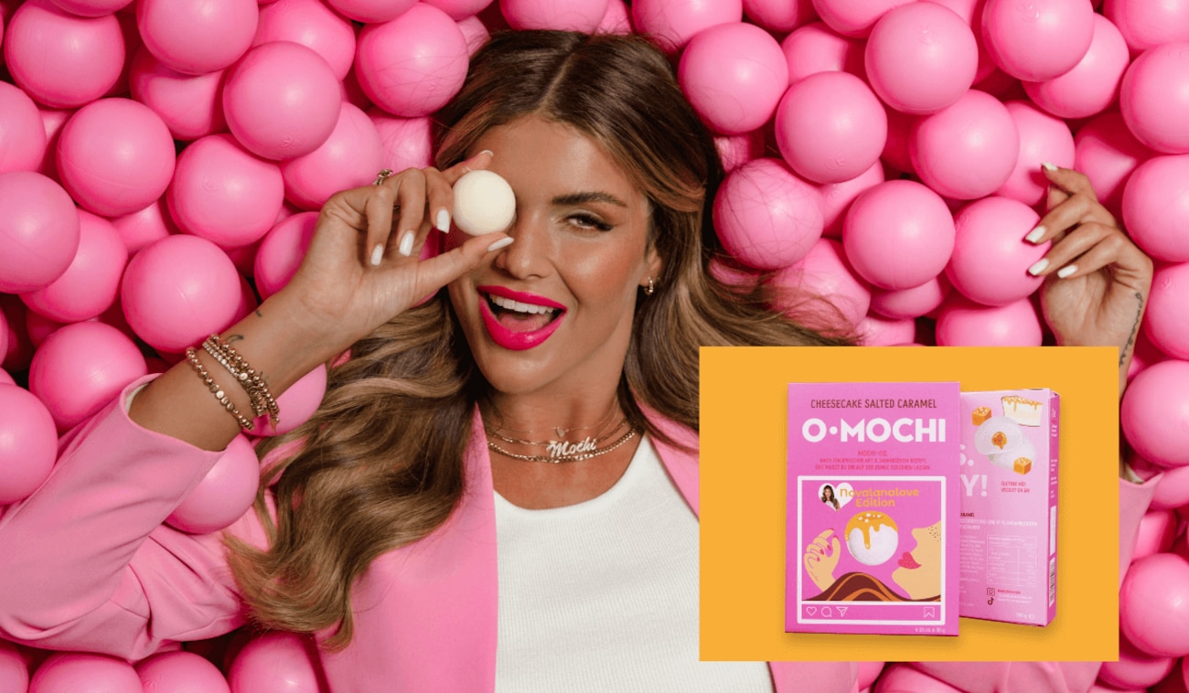 O-Mochi x Farina Opoku: novalanalove launched eigenes Mochi-Eis!