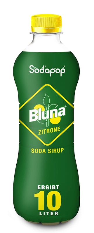 Sodapop Sirupflasche Bluna-Zitrone