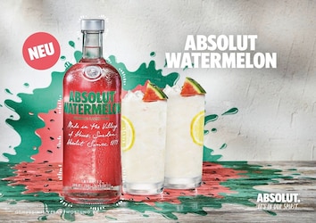 Absolut Watermelon - Der neue fruchtige Wodka von Absolut