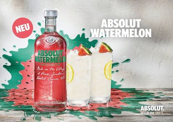 Absolut Watermelon - Der neue fruchtige Wodka von Absolut