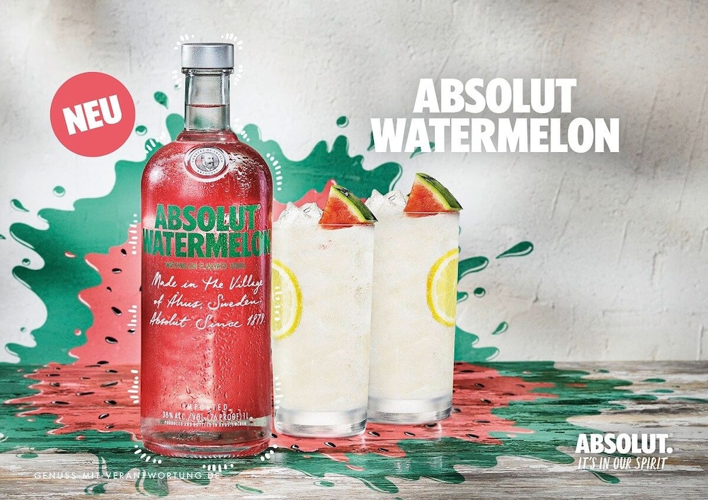 Absolut Wassermelone Wodka