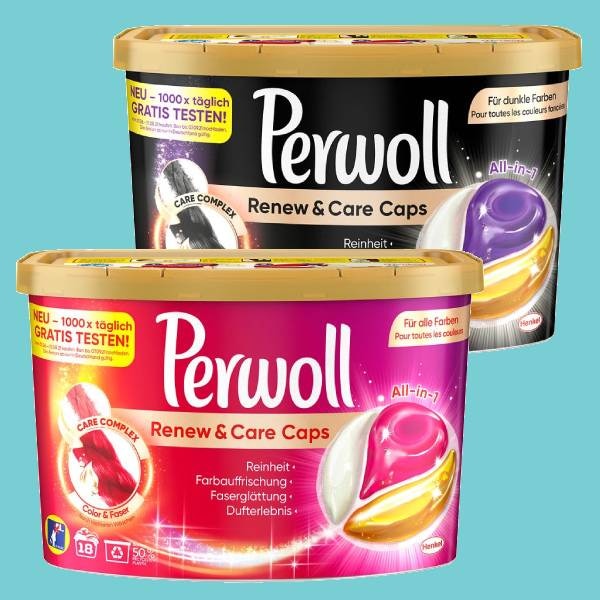 Perwoll Renew and Care Caps