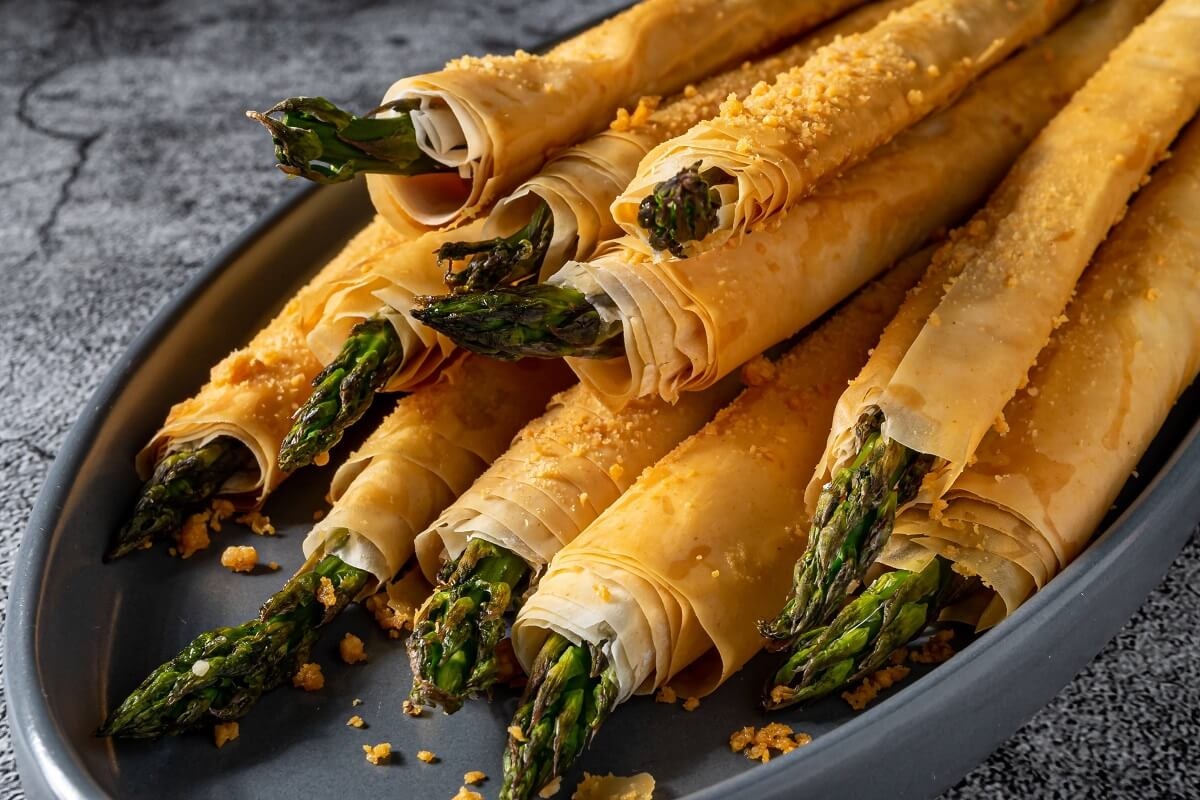 Rezept Spargel im Blätterteig