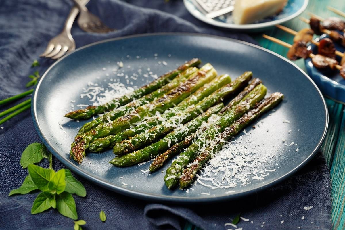 Rezept Spargel mit Parmesan