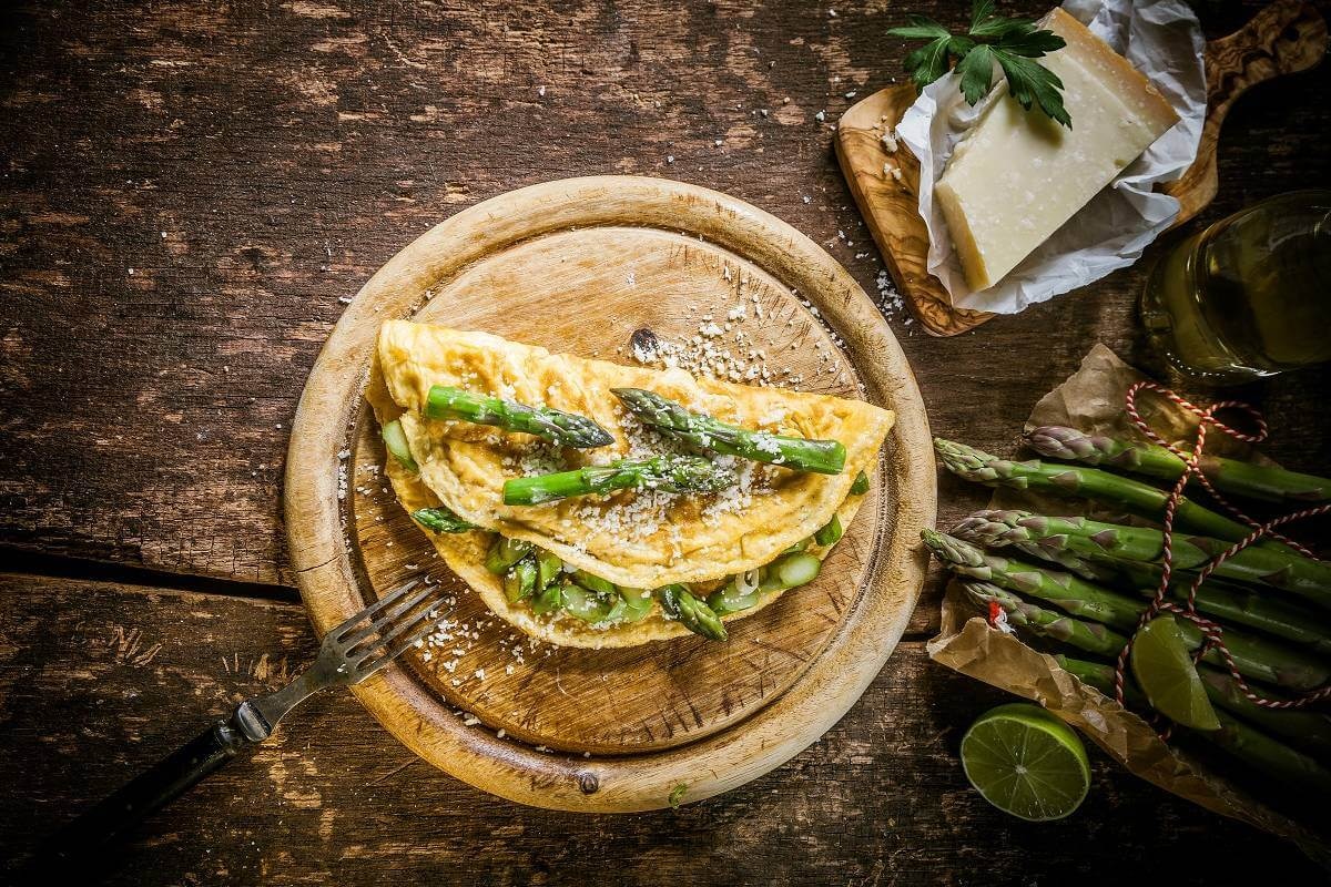 Rezept Spargel Omelette