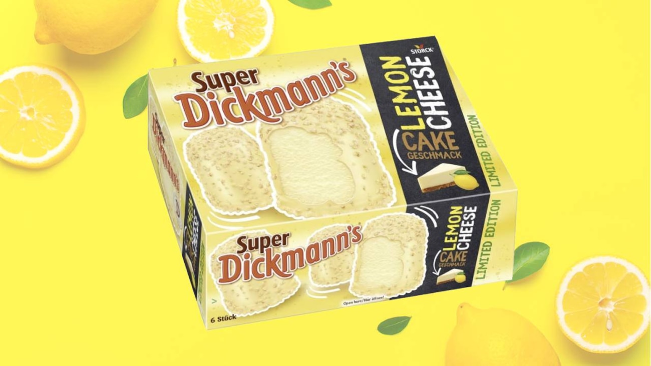 Super Dickmann's Lemon Cheesecake - Die Limited Edition für den Sommer