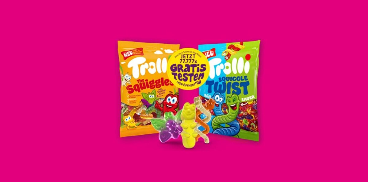 Trolli The Squiggles gratis testen