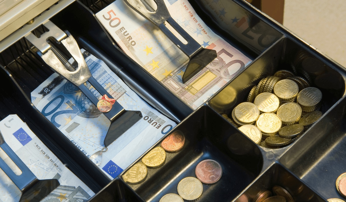 Bargeld in Kasse