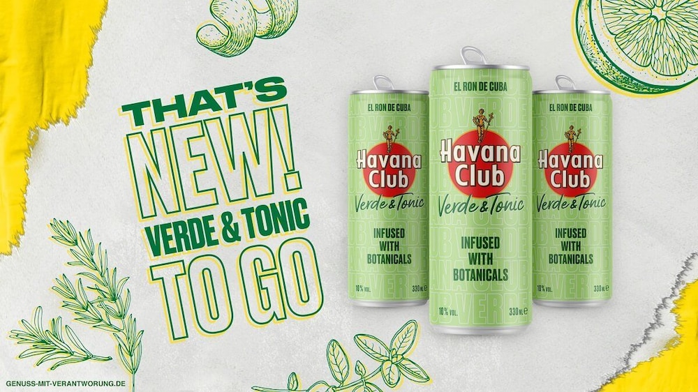 Havana Club Verde & Tonic in der Dose