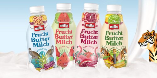 Müllermilch Buttermilch Frucht Limited Edition