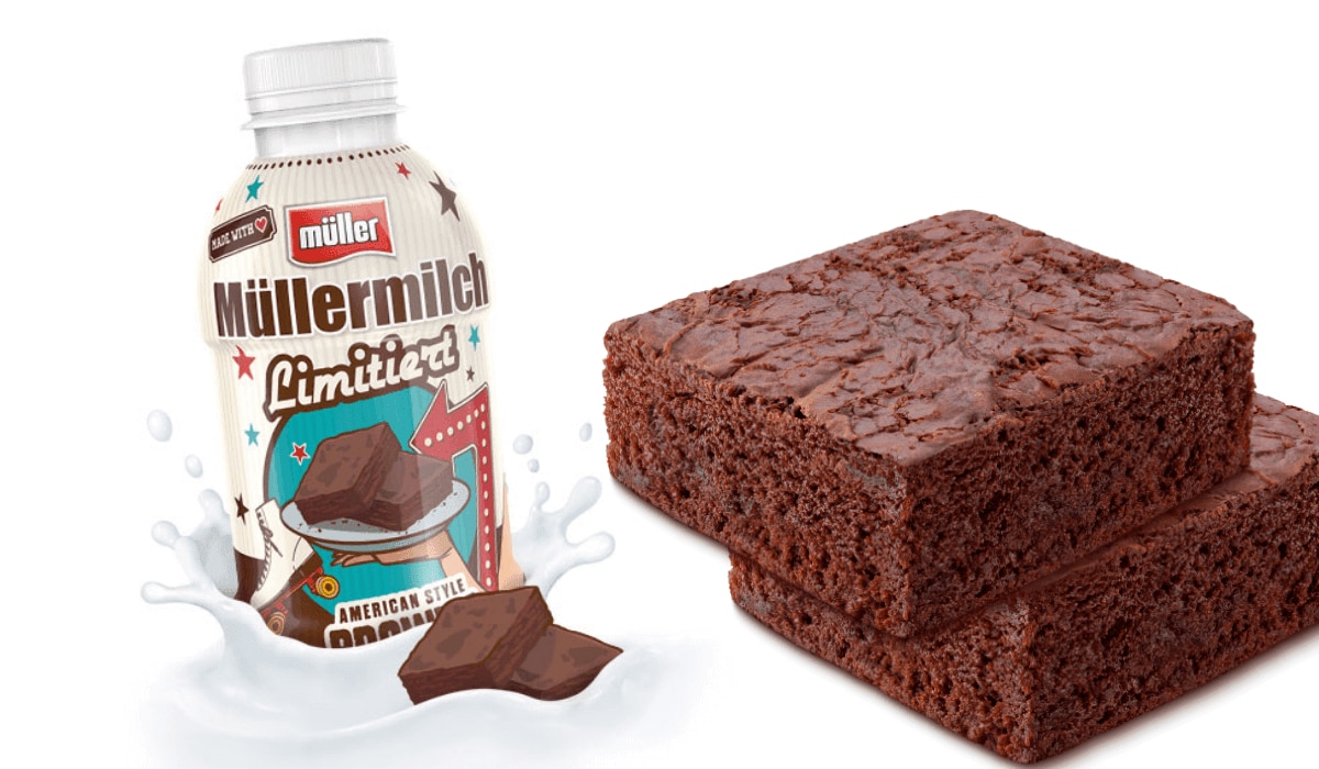 Müllermilch Brownie