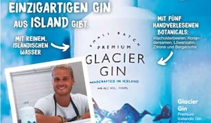 Jetzt bei Netto zu kaufen: Glacier Gin von Rúrik Gíslason