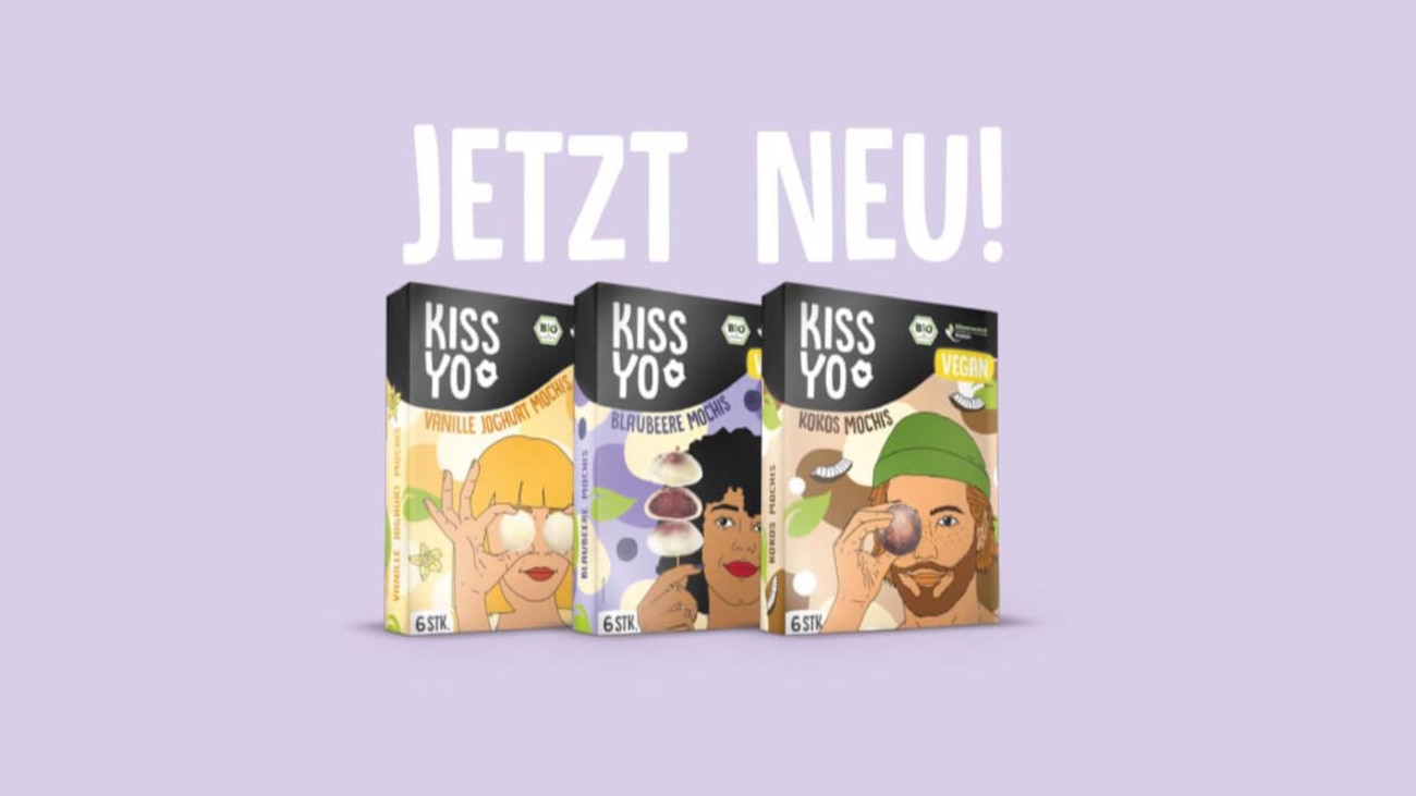 KISSYO Mochi-Eis: Drei neue Sorten für alle Mochi-Eis-Fans