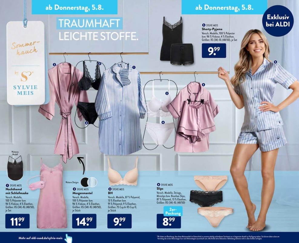 Sommerhauch by Sylvie Meis bei ALDI