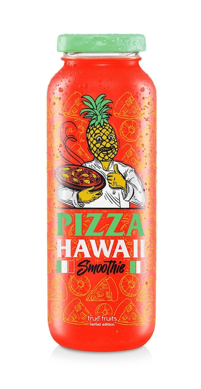 true fruits Pizza Hawaii Herbst-Edition