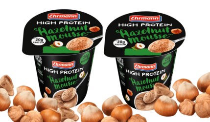 Das neue Ehrmann High Protein Hazelnut Mousse!