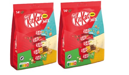 5 in 1: Die fünf beliebtesten KitKat-Sorten im neuen Mini Mix