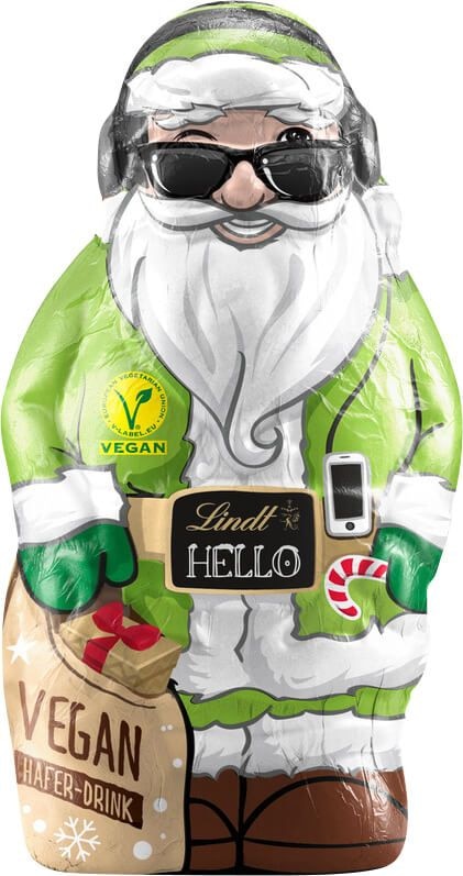 Lindt Hello Santa vegan