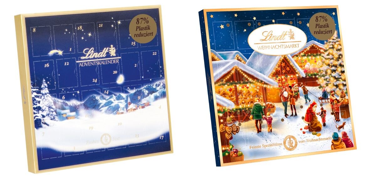 Lindt Mini Tisch Adventskalender