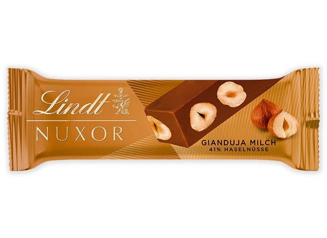 Lindt Nuxor Riegel