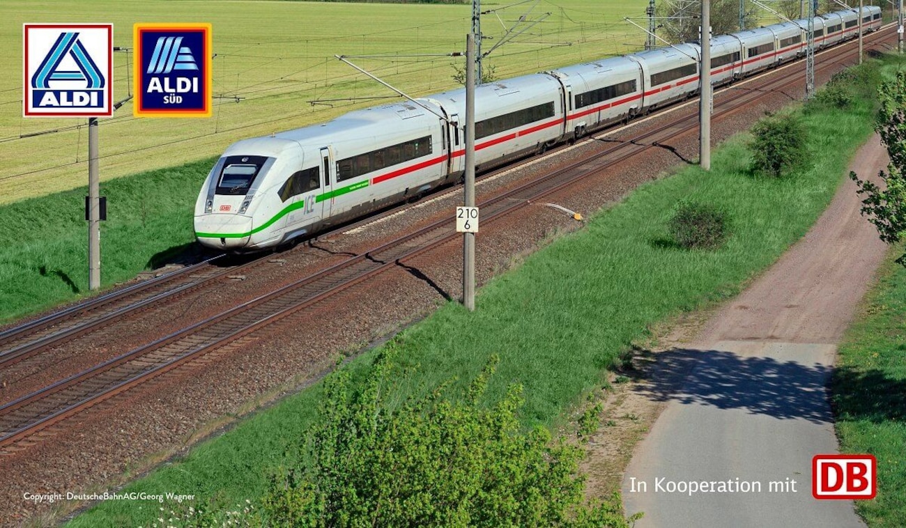 ALDI DB-Ticket: Jetzt günstig Fahrkarten für die Deutsche Bahn sichern